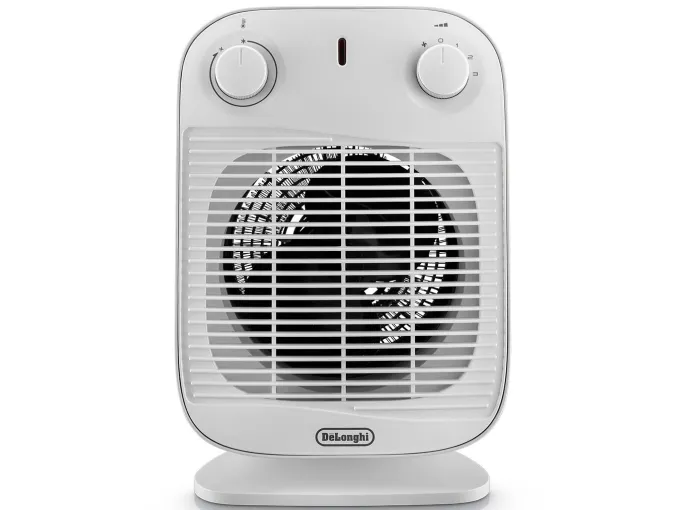 DeLonghi - HFS50A20.WH stufetta elettrica Interno Bianco 2000 W Riscaldatore ambiente elettrico con ventilatore
