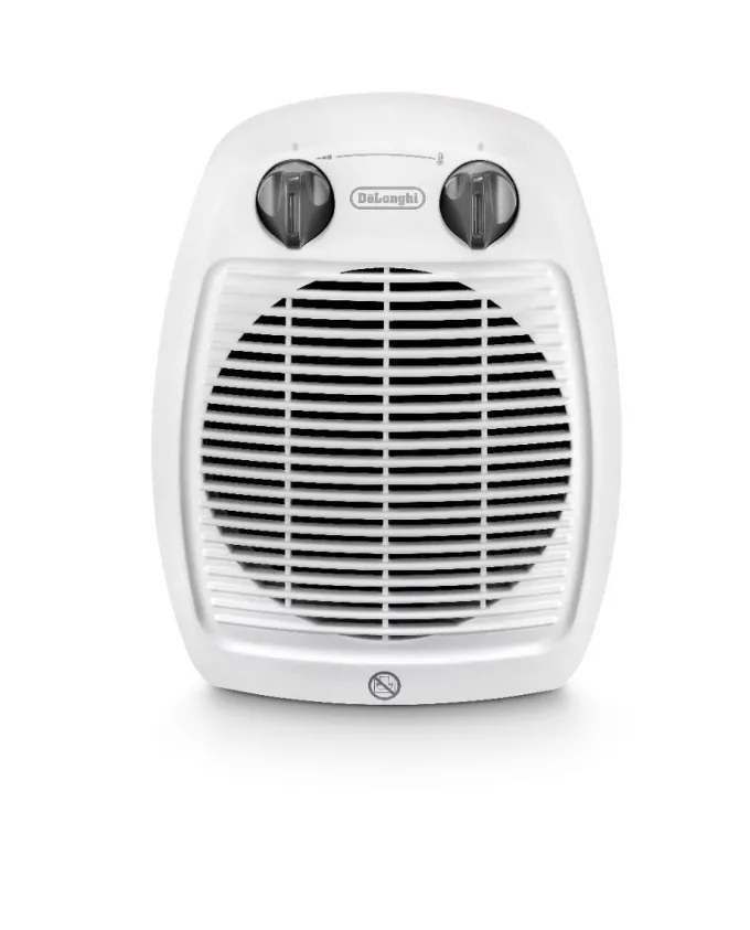 De'Longhi HVA3220 Interno Grigio, Bianco 2000 W Riscaldatore ambiente elettrico con ventilatore