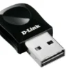 D-Link Wireless N Nano USB Adattatore N 300 Nano, Nero/Antracite