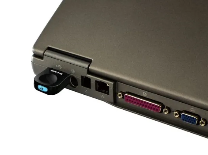 D-Link Wireless N Nano USB Adattatore N 300 Nano, Nero/Antracite