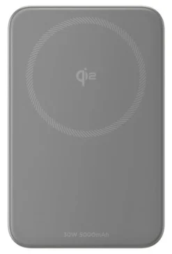 EcoFlow EF-RAPID5000-EU Powerbank 5000mAh USB-C e Qi2 Argento Ricarica Rapida
