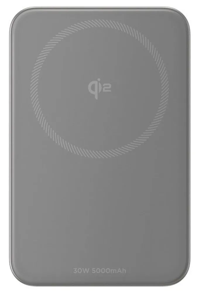 EcoFlow EF-RAPID5000-EU Powerbank 5000mAh USB-C e Qi2 Argento Ricarica Rapida