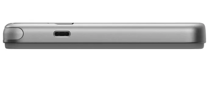 EcoFlow EF-RAPID5000-EU Powerbank 5000mAh USB-C e Qi2 Argento Ricarica Rapida