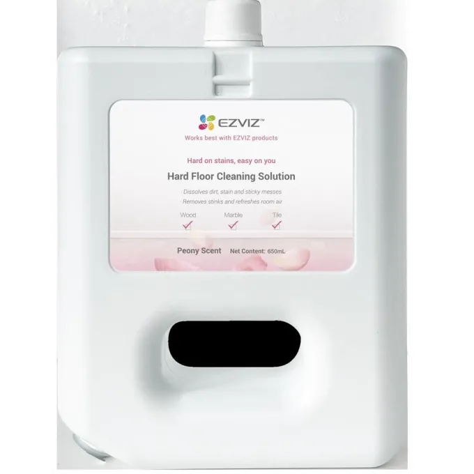 EZVIZ - RS20 PRO CLEANING SOLUTION, Detergente per Robot RS20 PRO - Nero
