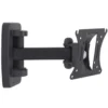Fe-al Over Super 2 - Supporto da parete per TV 10"-26", Vesa 100x100, Due snodi e inclinabile