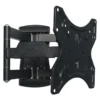Fe.Al. SMART Q Supporto da parete per TV 32"-55" Doppio braccio per TV a schermo CURVO e PIATTO