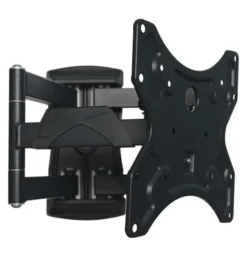 Fe.Al. SMART Q Supporto da parete per TV 32"-55" Doppio braccio per TV a schermo CURVO e PIATTO