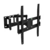 Fe.Al. SMART 3 Supporto da parete per TV 32"-65" Doppio braccio per TV a schermo CURVO e PIATTO