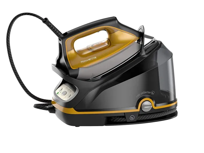 Ferro da stiro Rowenta Compact Steam Pro DG764 a vapore Nero e Giallo