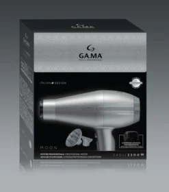 GA.MA - TEMPO 5D SENSI, Asciugacapelli 2200 Watt, 3 temperature, 2 velocità - GRIGIO