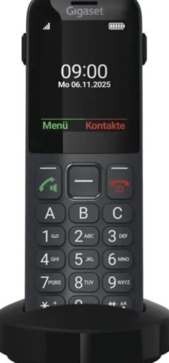 Gigaset - Cellulare Comfort 600 Sim-black