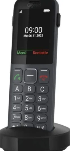Gigaset - Cellulare Comfort 600 Sim-black