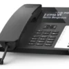 Gigaset DESK 600 Telefono Fisso Analogico Nero con Rubrica 100 Contatti