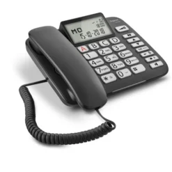 Gigaset DL580 telefono Telefono analogico Nero Identificatore di chiamata