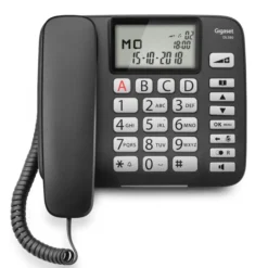 Gigaset DL580 telefono Telefono analogico Nero Identificatore di chiamata