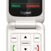 Gigaset GL595, Telefono semplificato Easy Phone, 800 mAh - Bianco