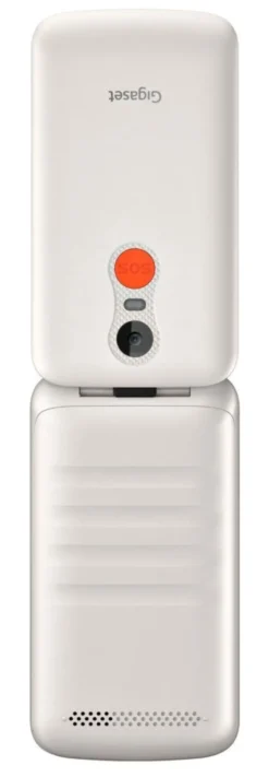 Gigaset GL595, Telefono semplificato Easy Phone, 800 mAh - Bianco