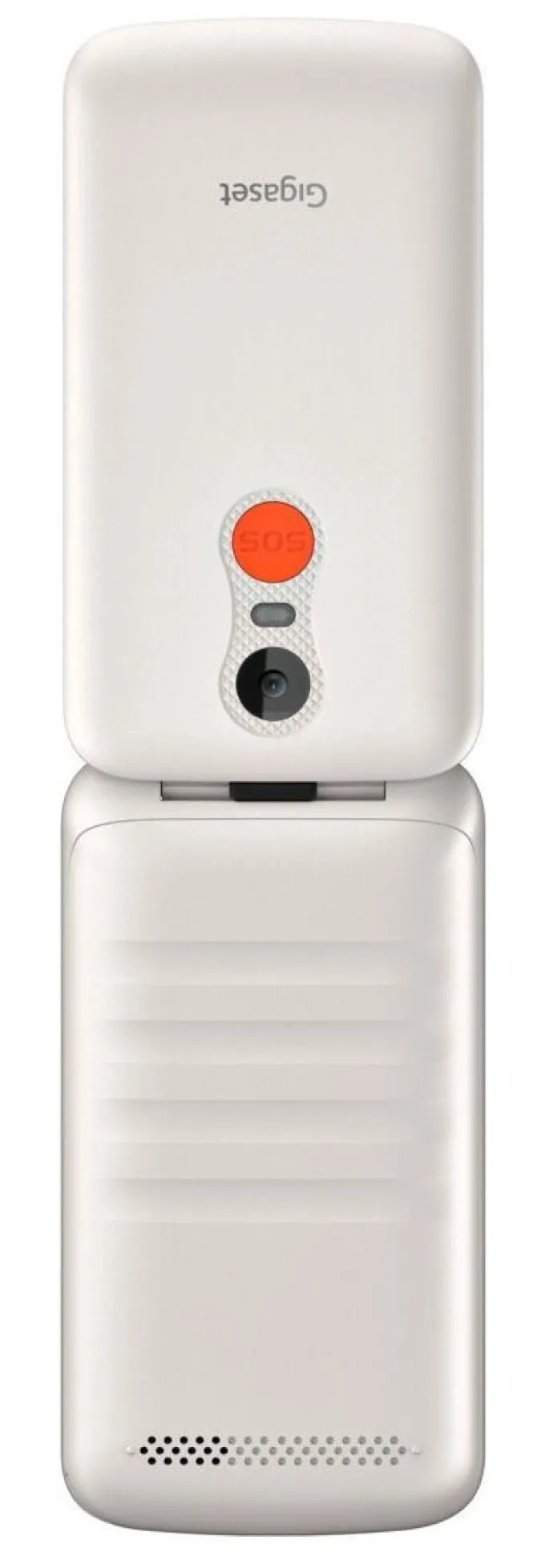 Gigaset GL595, Telefono semplificato Easy Phone, 800 mAh - Bianco
