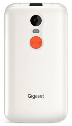 Gigaset GL595, Telefono semplificato Easy Phone, 800 mAh - Bianco