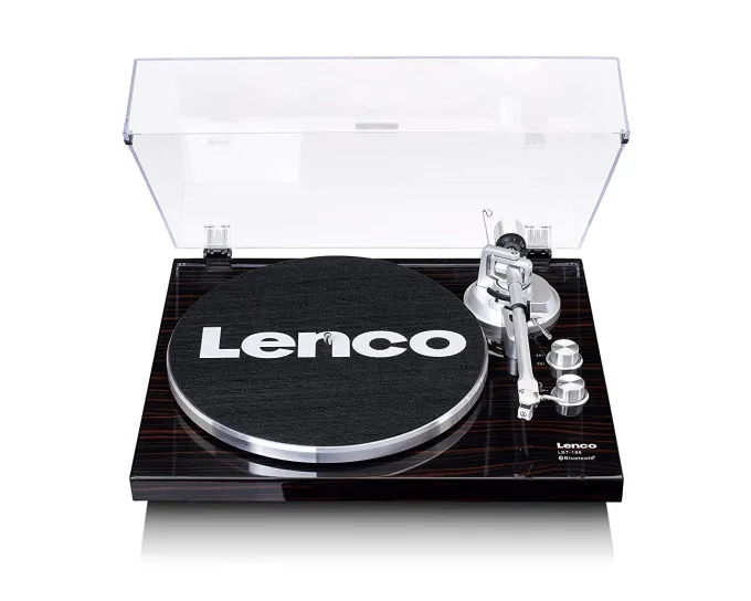Giradischi Lenco LBT-188 con trasmissione a cinghia Noce