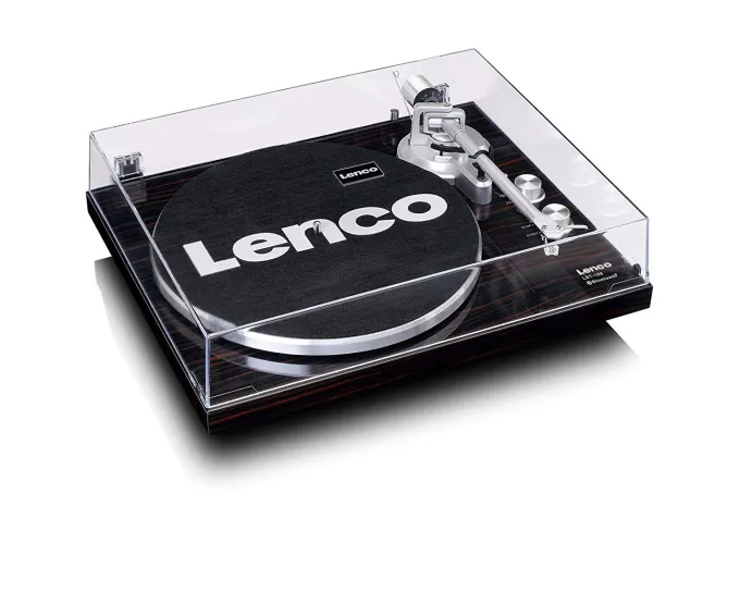 Giradischi Lenco LBT-188 con trasmissione a cinghia Noce