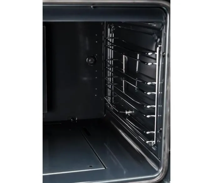 Glem Gas Cucina 5 Fuochi Forno Elettrico Ventilato Inox
