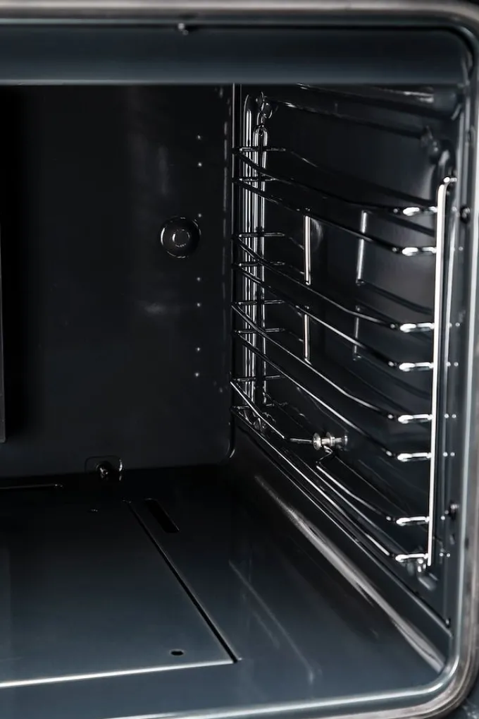GLEM GAS ST965MRS CUCINA CON FORNO ELETTRICO 104LT A+ Rosso