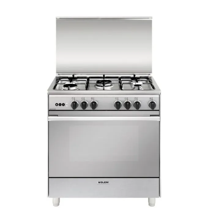 GLEM GAS U855VI - Forno multifunzione gas ventilato 84 lt