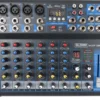 GLEMM - MXP 08 AUDIO, Mixer microfonico 8 canali - Nero