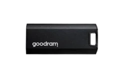GoodRam - Disco rigido SSD esterno da 1TB - USB 3.2 Gen. 2x2 Tipo-C - Move Ridge Nero - Velocità di lettura fino a 2000MB/s, velocità di scrittura fino a 2000MB/s - Custodia in metallo - 75×32×9,5mm