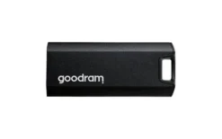 GoodRam - Disco rigido SSD esterno da 1TB - USB 3.2 Gen. 2x2 Tipo-C - Move Ridge Nero - Velocità di lettura fino a 2000MB/s, velocità di scrittura fino a 2000MB/s - Custodia in metallo - 75×32×9,5mm