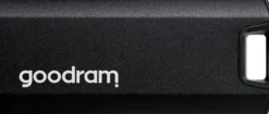 GoodRam - Disco rigido SSD esterno da 1TB - USB 3.2 Gen. 2x2 Tipo-C - Move Ridge Nero - Velocità di lettura fino a 2000MB/s, velocità di scrittura fino a 2000MB/s - Custodia in metallo - 75×32×9,5mm