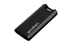 GoodRam - Disco rigido SSD esterno da 1TB - USB 3.2 Gen. 2x2 Tipo-C - Move Ridge Nero - Velocità di lettura fino a 2000MB/s, velocità di scrittura fino a 2000MB/s - Custodia in metallo - 75×32×9,5mm