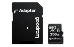 Goodram 256GB Scheda MicroSD Goodram + Adattatore [SFGODMD256M1AA1]