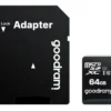 GOODRAM microSD 64GB GOODRAM SDXC c10 UHS-I/U1 M1AA con adattatore 100R/10W - M1AA-0640R12