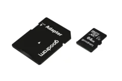 GOODRAM microSD 64GB GOODRAM SDXC c10 UHS-I/U1 M1AA con adattatore 100R/10W - M1AA-0640R12