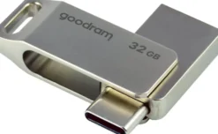 GOODRAM PEN DRIVE 32GB GOODRAM USB 3.2/TYPE C DualDrive ODA3 SILVER 60R/20W - ODA3-0320S0R11
