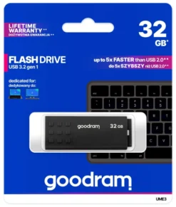 Goodram UME3 - Chiavetta USB 3.0, 32 GB, colore: Nero