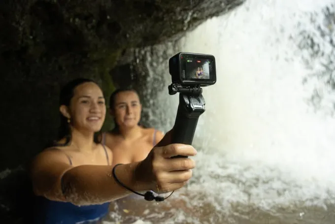 GO PRO - THE HANDLER impugnatura galleggiante per GOPRO, fascia da polso - Nero