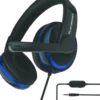 GO SMART HEADSETBLU Cuffie con jack Blu