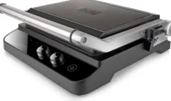Grill Elettrico Black+Decker BXGR2000E 2000 W Acciaio Inossidabile Nero