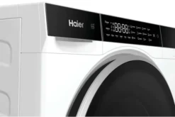 Haier Minidrum, Lavasciuga Compatta 5+2,5 KG, Classe A, 1200 giri, Bianco, AI PowerDrive, Refresh, Wi-Fi, HWD50-BP12307U-S