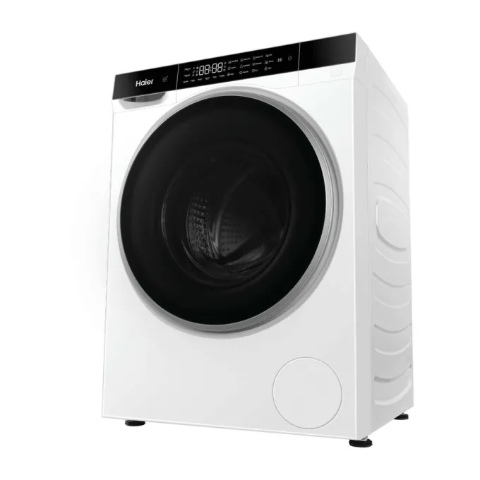 Haier Minidrum, Lavasciuga Compatta 5+2,5 KG, Classe A, 1200 giri, Bianco, AI PowerDrive, Refresh, Wi-Fi, HWD50-BP12307U-S