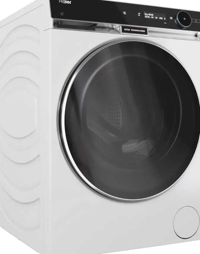 Haier X Serie 11, Lavasciuga 12+7 KG, Libera Installazione, Classe A-20%, 1600 giri, Opzione Vapore, 18 programmi, App hOn, Capacità XXL, AxLxP 85x60x66 cm, Bianca - HWD120BD16397EUS