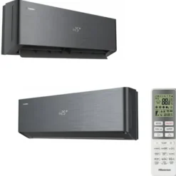 Hisense Energy PRO X BLACK Inverter Condizionatore 9000 Btu, Classe A+++ WiFi, R-32