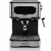 Hisense Macchina per caffè HESCM15DBK Cappuccinatore Pressione a 15 bar Serbatoio da 1,5 lt Cialde e polvere