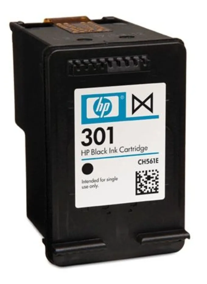 HP Cartuccia d'inchiostro HP 301, nero