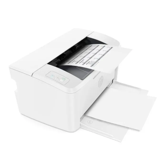 HP - LaserJet Stampante M110w per Piccoli uffici, dimensioni compatte - Bianco / Nero