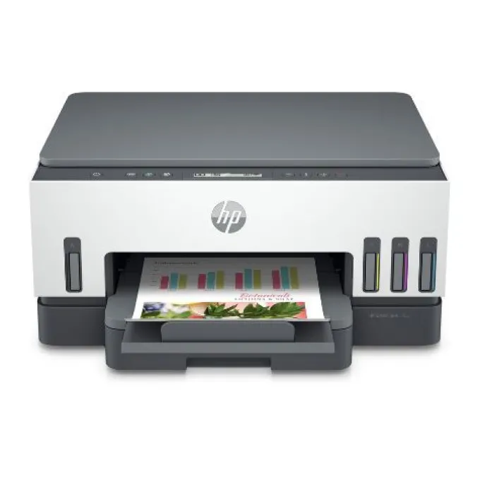 HP - Smart Tank Stampante multifunzione 7005, Color, Stampante per Stampa, scansione, copia, wireless, scansione verso PDF