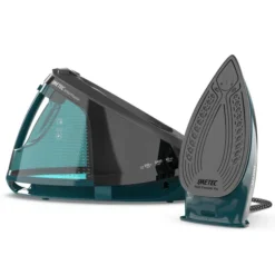 Imetec Smartvapor Ferro da Stiro Generatore di Vapore, Vapore 2 volte più potente, Fino a 6,0 Bar Pump, 2400 W, Colpo di vapore da 350 g, Piastra Flui